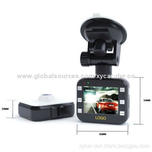2.0-inch LTPS LCD Screen Car DVR, 1,080P, 5MP CMOS, 120 Degrees Wide Angle Lens, SOS, G-sensor